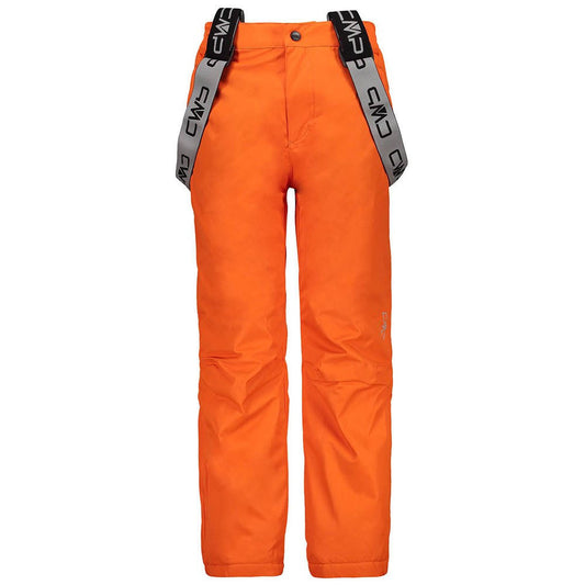 CMP Salopette Twill Ski Trousers Kids Red Orange - 14 UFG8_E7PRL66