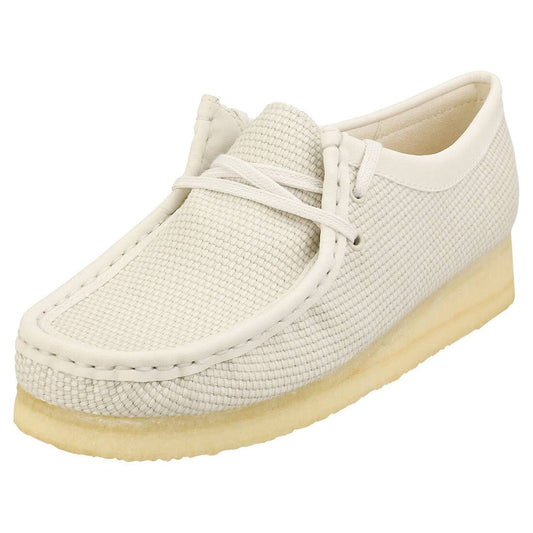 Clarks Originals Wallabee in Off White UWI4_N4FYM66