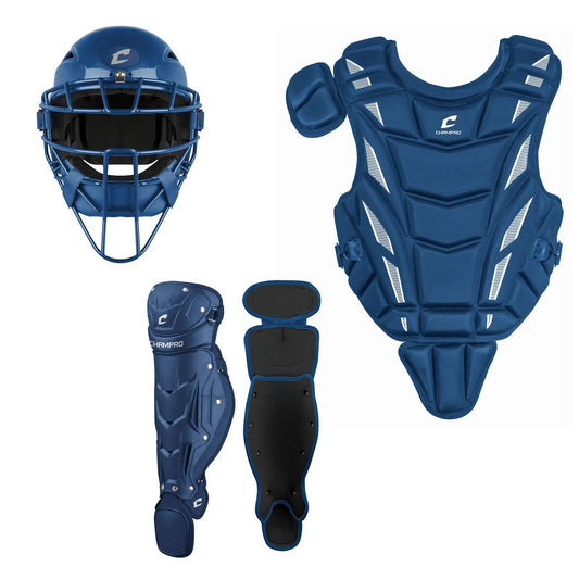 Champro CBSY5 Triple-Play Youth Catcher&s Set Ages 6-9 - Royal XMB4_U3BDB02