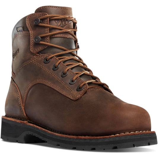 Danner Mens Workman 6 -Inch Work Boot - Brown 15 OCU7_P8FCC31