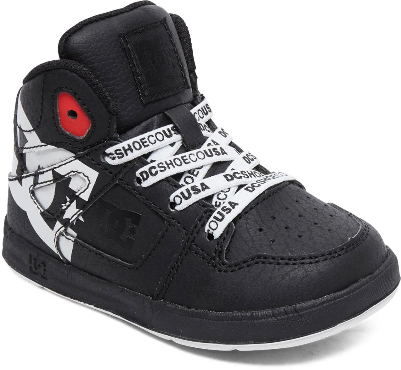 DC Pure High-Top SE UL SN - Boys 6 Toddler Black Skate Medium TEC2_V0OAD95