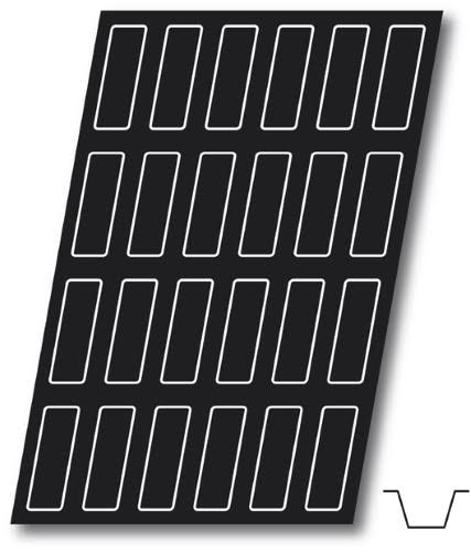 Demarle F1145 Flexipan Ingot 100ml 120mm Dia x 40mm x 25mm Deep (4-3/4x22 x 1-9/16x22 x 1x22 Deep) 24 Cavities LVF0_Z6MXI48