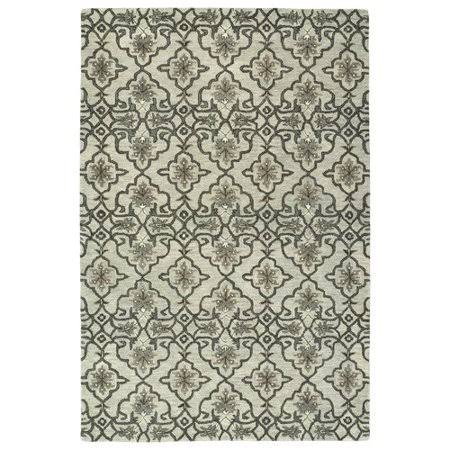 Charlton Home Fischer Hand-Tufted Mint Area Rug; Rectangle 8& x 10& KCV1_Y0OGS50