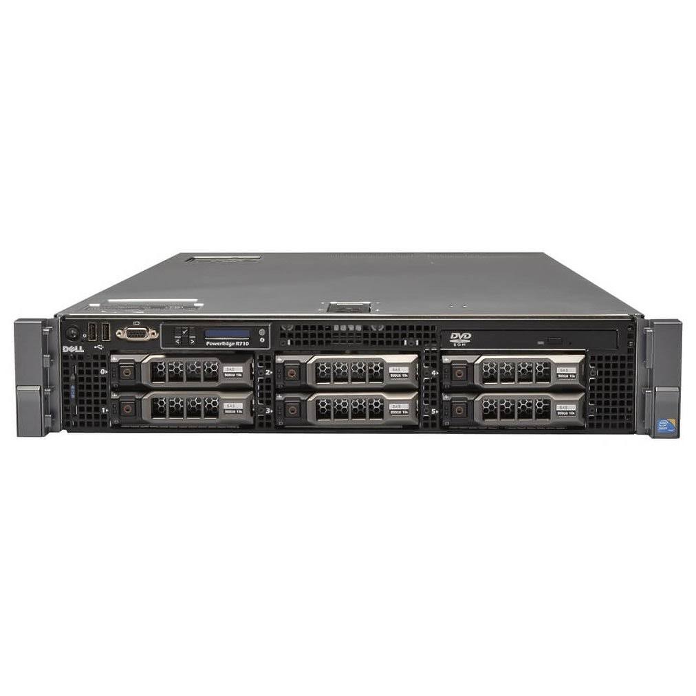 Dell PowerEdge R710 LFF X5570 Quad Core 2.93Ghz 16GB H700 NOQ6_X2XKV48