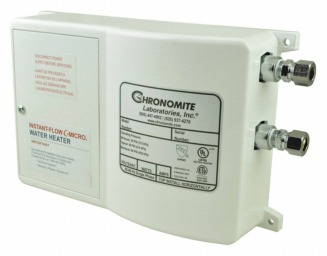 Chronomite Instant-Flow Micro CM-20L/120 110F Electric Tankless Water KAU1_F9PQZ38