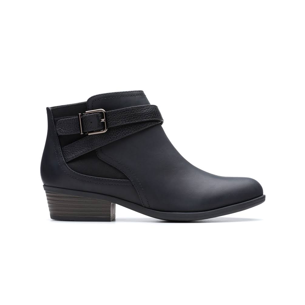 Clarks Addiy Holly Bootie - Womens - Black JJL5_C4OFB24