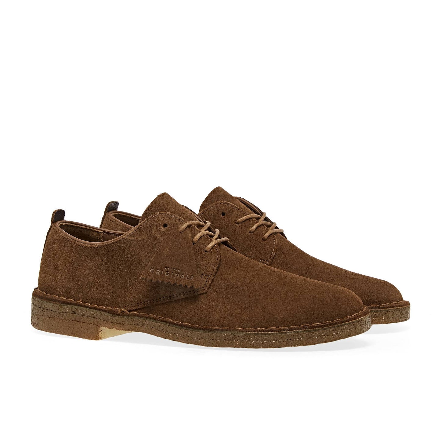 Clarks Originals Desert London Shoes - Cola Suede ZBY1_O3PHK84