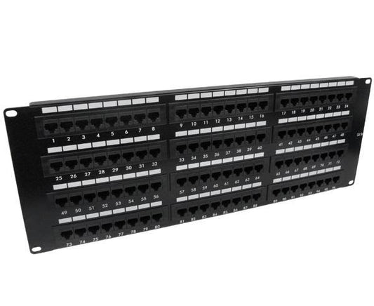 Cat6 Patch PANEL, 96 Port, 4U Rack Mount GRG1_N8SUD32