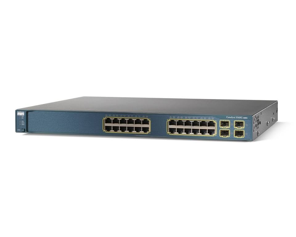 Cisco WS-C3560G-24TS-S Catalyst 3560G Gigabit Switch UDC7_F5ATU92