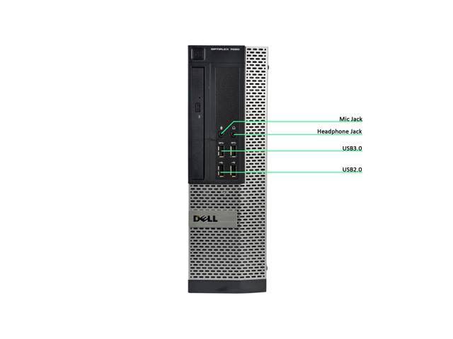 Dell - OptiPlex Desktop - Intel Core i7 - 8GB Memory - 480GB SSD - Black WBC7_M3UZM96