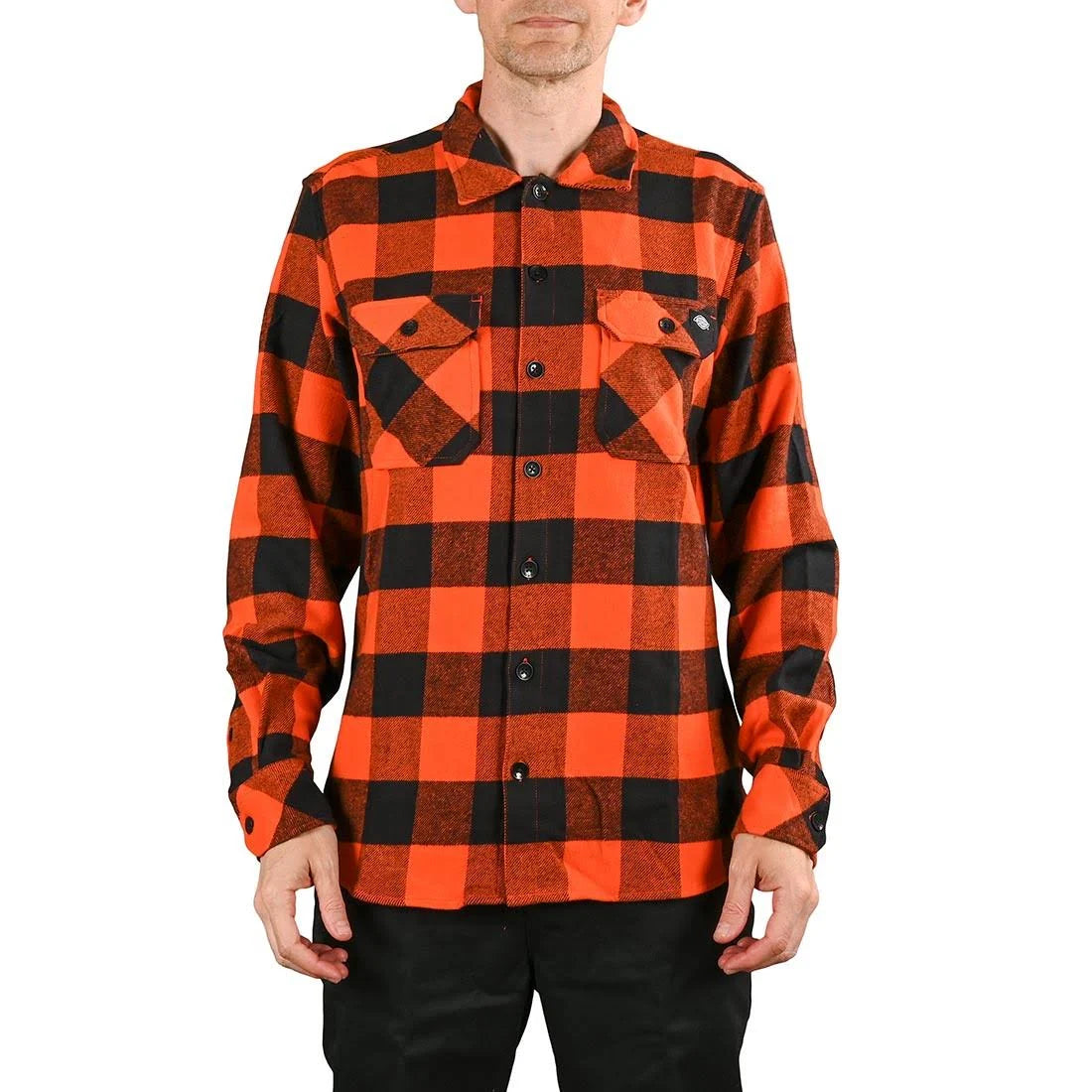 Dickies Sacramento Shirt - Bright Orange LVI8_V7HHM20