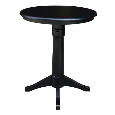 Charlton Home Foxburg Pub Table, Black NLN7_Q3ZXK00