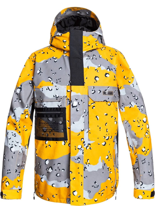 DC Shoes -DEFIANT Jacket - Choc. Chip Lemon Chr / X-Large VXR9_P9JEM84