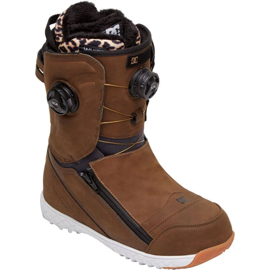 DC Mora Boa Snowboard Boots - Womens Brown, 7.0 QIK2_X4XZA38