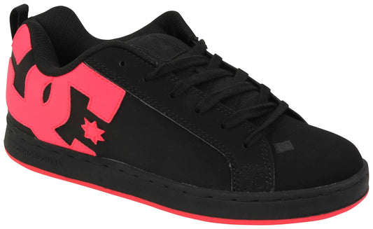 DC Womens Court Graffik Shoe - Black / Hot Pink - 9 EBH5_A6EZG07