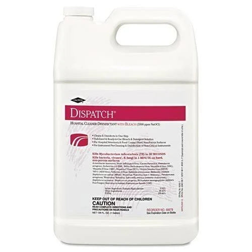 Clorox Healthcare 68978 Hospital Cleaner Disinfectant w/Bleach 128 oz Refill 4/Carton SVM7_F7CGM66