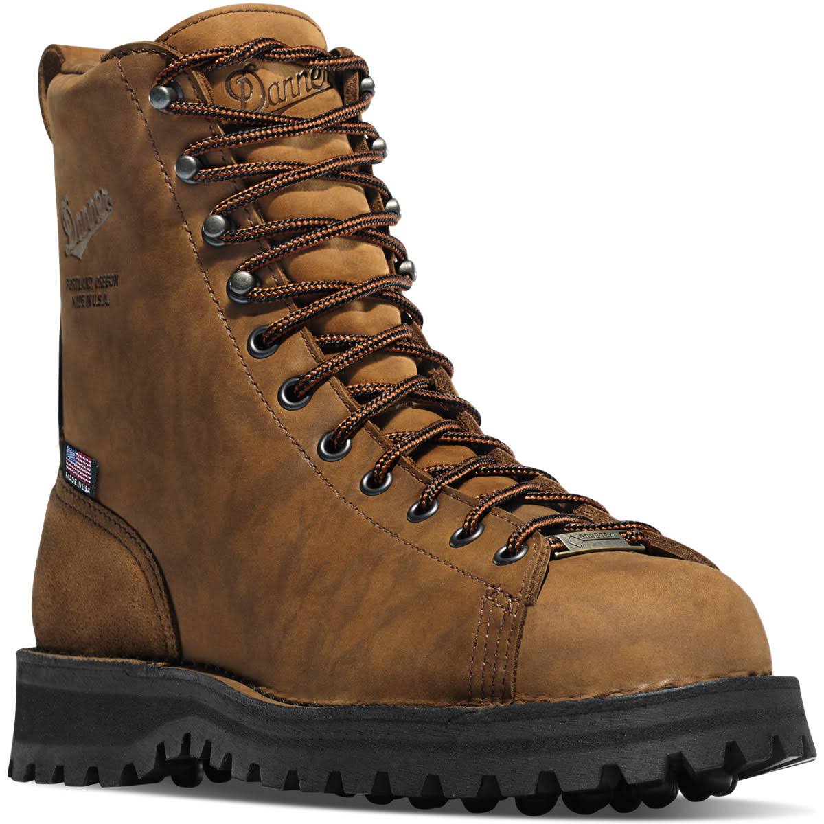 Danner Mens Elk Hunter 8x22 GORE-TEX Boot, Size: 10.5, Brown Full Grain Leather DLD4_G2ZPA10