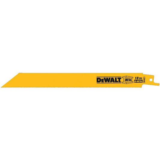 DeWalt DW4821B Reciprocating Saw Blade Metal 8- 18 TPI FZS1_K4BAS55