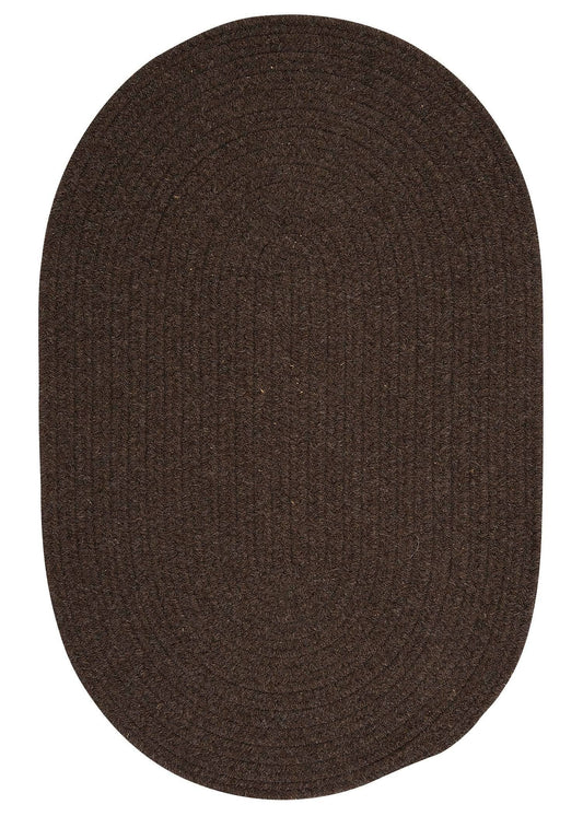 Colonial Mills WL04R096X132 Bristol - Dark Brown 8 ft. X11 ft. Rug IDM9_A7WPJ96