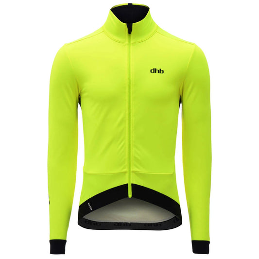 dhb Aeron All Winter Softshell Jacket - Fluro Yellow XHU8_A6IQF38