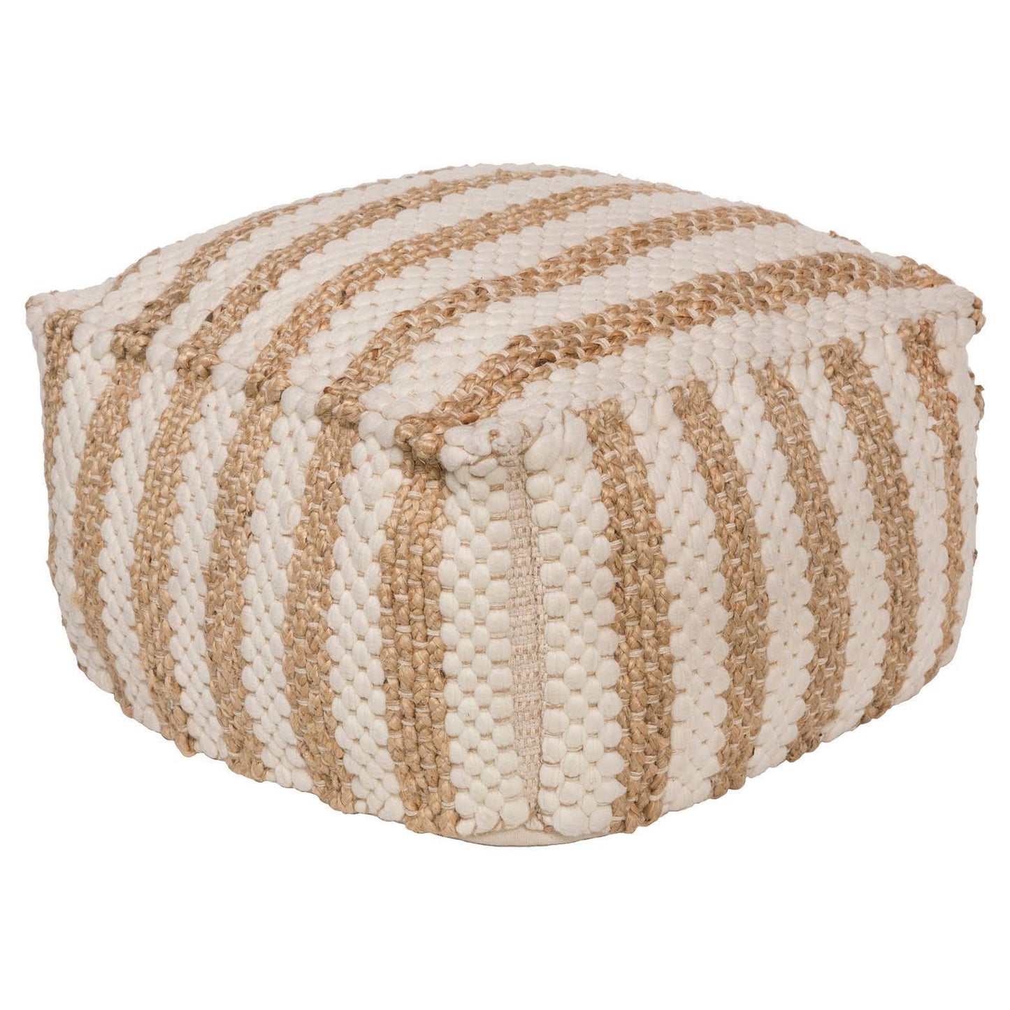 Decor 140 Orryn Jute Blend Pouf ZII9_H2QMX93