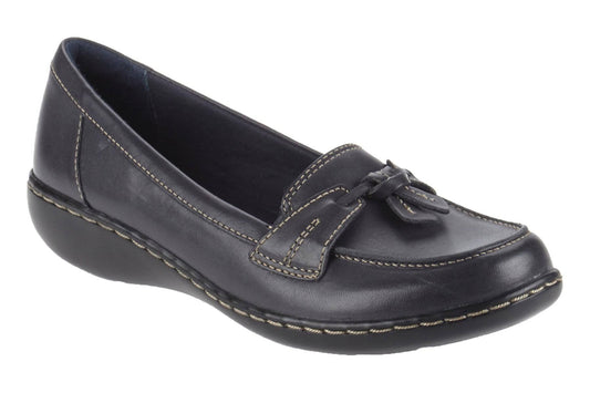 Clarks Ashland Bubble Loafer 9.5 Womens Navy LIE2_I8HCA79