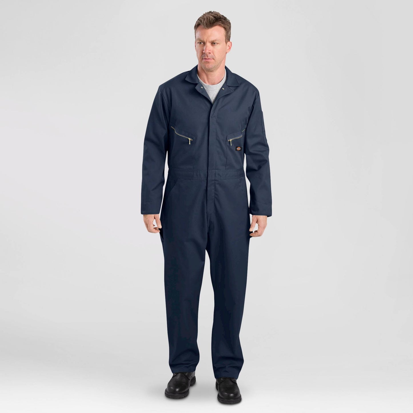 Dickies Deluxe Blended Coverall - Dark Navy LIF3_W3ZOM47