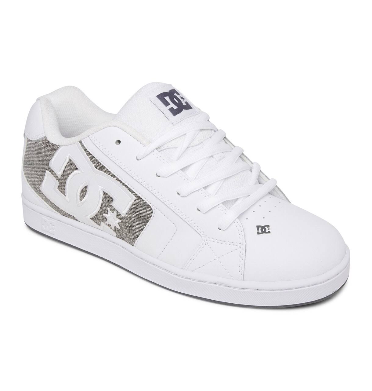 DC Net Mens Skate Shoes White/Armor/White : 16 D - Medium WLU8_W8RPV40