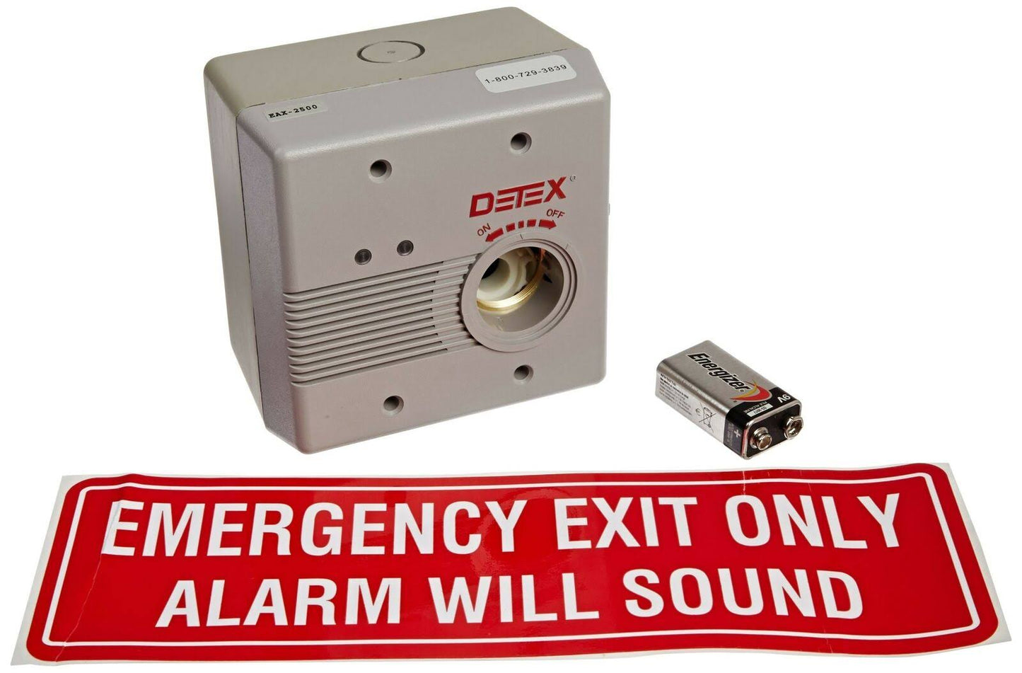 Detex Surface Mounted AC DC Powered Door Alarm SNO3_Y9XDR70