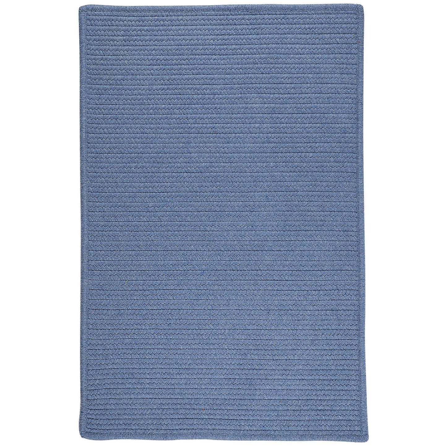 Colonial Mills Sunbrella Solid LS09 Cornflower 3 x 5 Area Rug YIZ3_X8ATL97