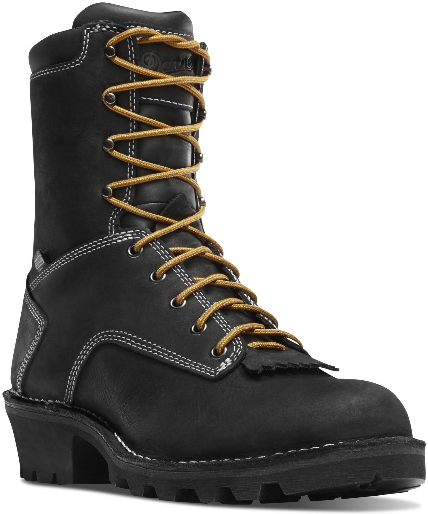 Danner Mens Logger 8x22 Work Boot, Black CFM4_T3CAG01