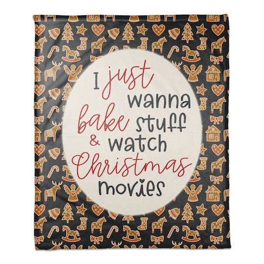 Christmas Movies Coral Fleece Blanket by Designs Direct | Michaels XJU9_X9XUI98