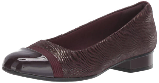 Clarks Juliet Monte 5.5 Womens Burgundy OLI6_E0ZSP31