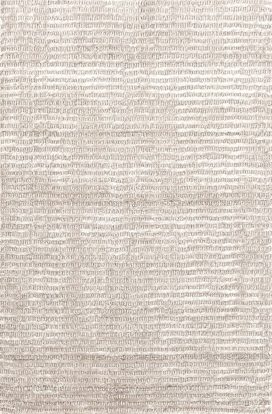 Dash and Albert Cut Stripe Ivory Hand Knotted Rug JAE8_N5VUU49