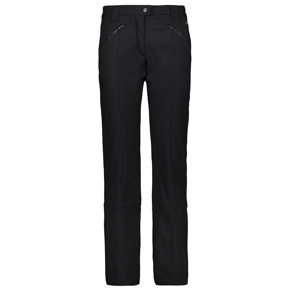 CMP Softshell Trousers Black Women - L AWQ0_W3NPY43