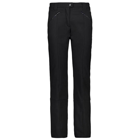 CMP Softshell Trousers Black Women - L AWQ0_W3NPY43