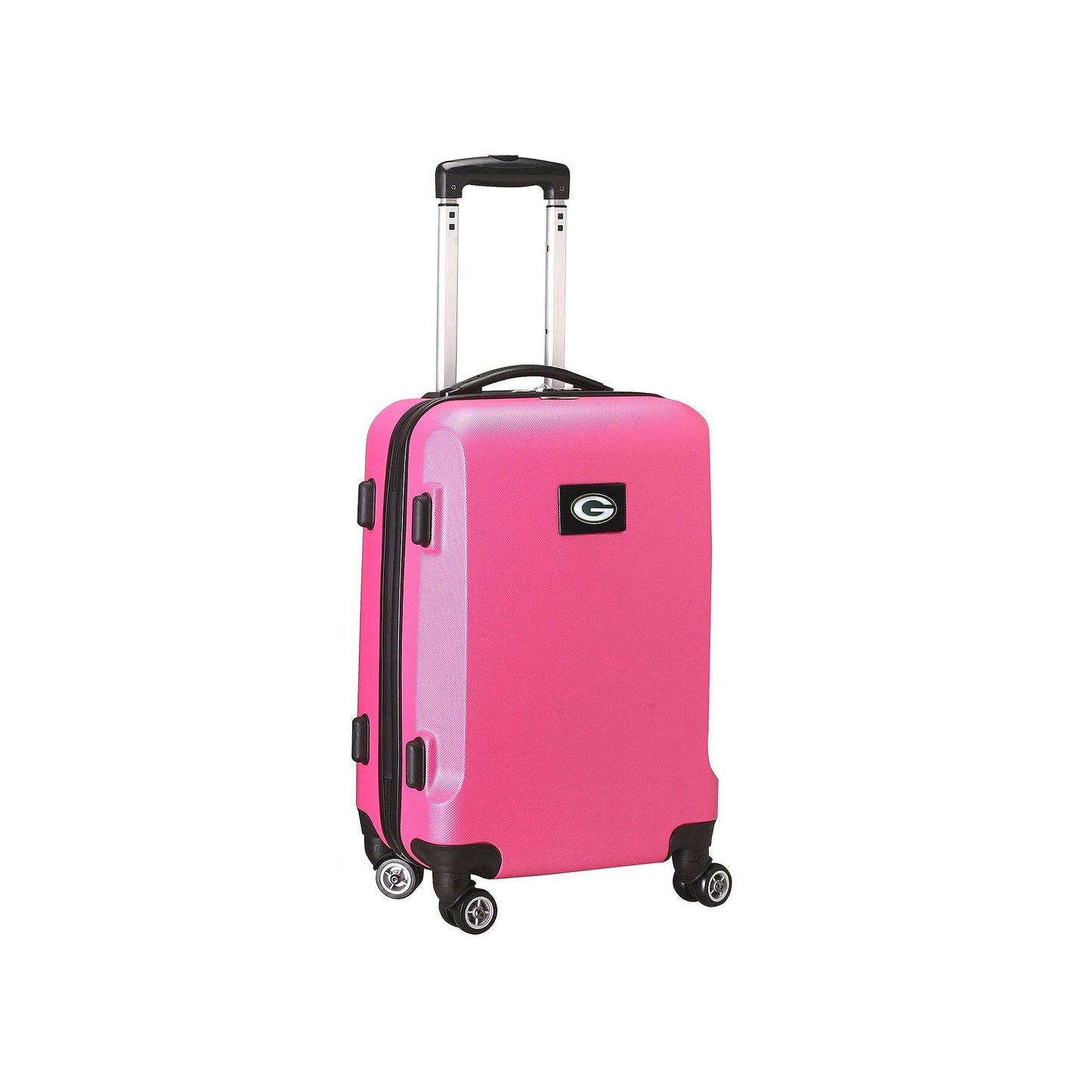 Denco Sports Luggage NFL Hardside Spinner - 20x22 - Pink/Green Bay Packers OFS5_V5MIG56