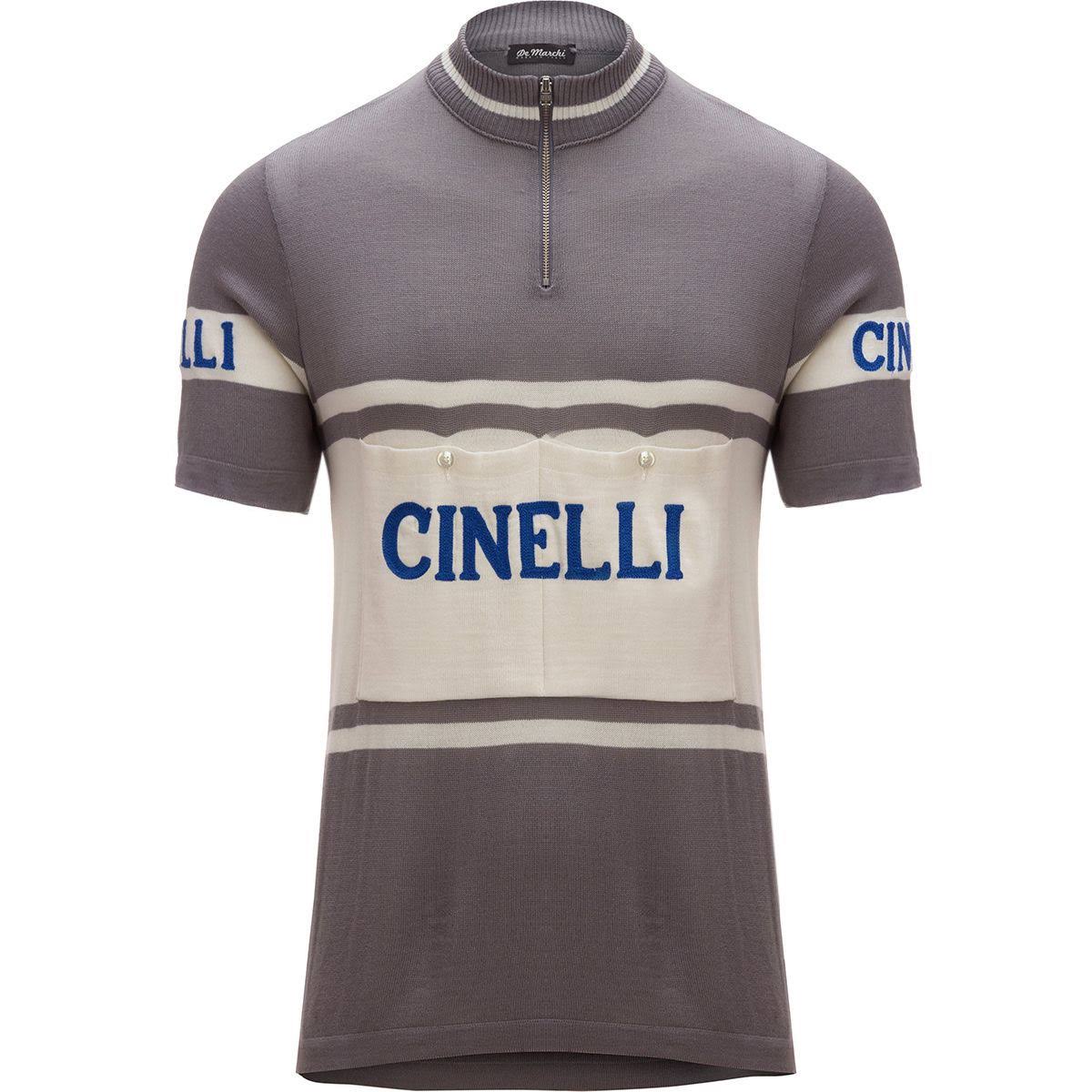 De Marchi Cinelli 1970 Merino Short-Sleeve Jersey - Mens Gray, L IXX0_S5YEF25