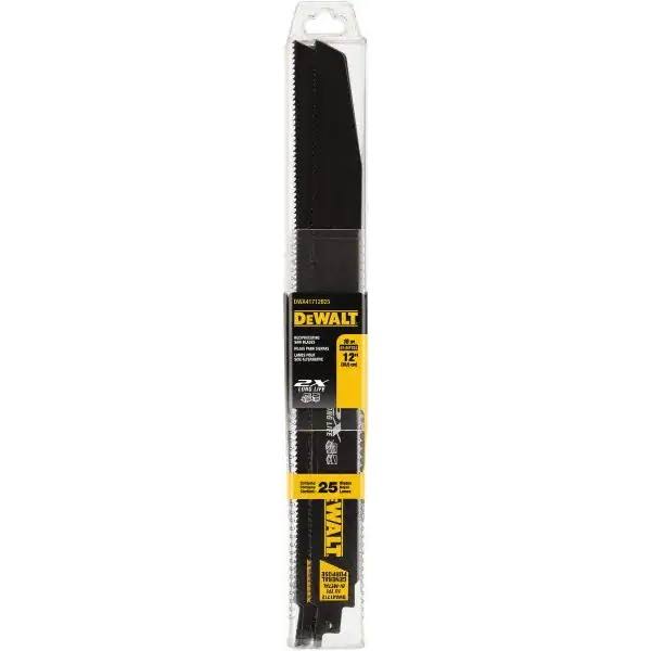 DeWalt DWA41712B25 12-Inch 10tpi 2X Reciprocating Saw Blade (25-Pack) LIU9_R8ZDQ72