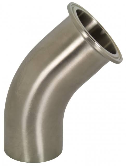 Dixon B2KM-R250, Polished 45 Deg Clamp x Weld Elbow EBI4_S0YYO51