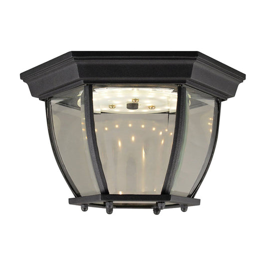 Design House 578518 Canterbury II LED Outdoor Ceiling Light Black CMG4_V0EVR75