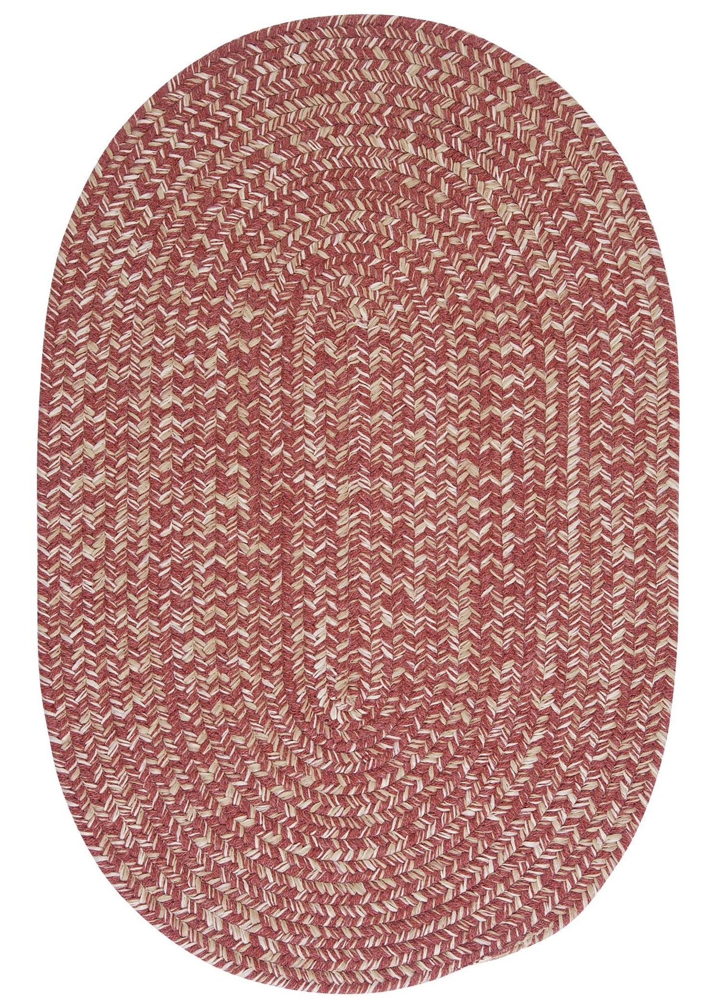 Colonial Mills Tremont Rosewood 5&x8& Oval Rug QCN3_M1FKZ78