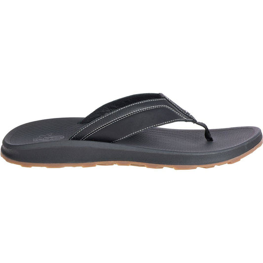 Chaco Playa Pro Leather Flip Flop - Mens Black, 14.0 MJH9_Z7QUP91