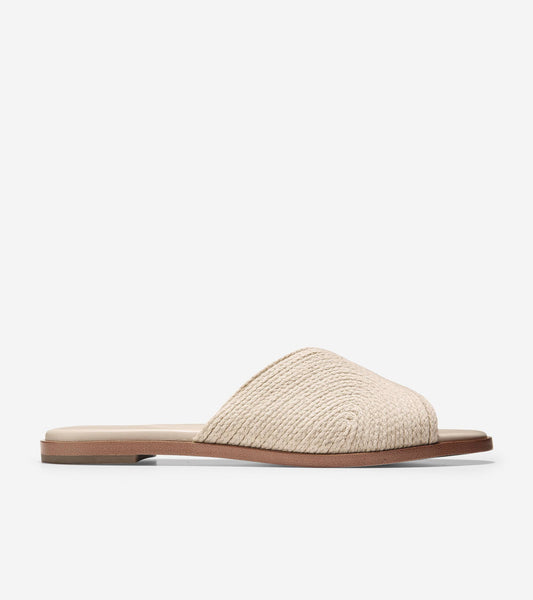 Cole Haan Womens Ansley Slide Sandal (Natural Jute, 8.5 B) TYO2_F9AQG00