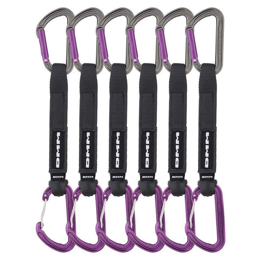 DMM Shadow / Spectre Hybrid Quickdraw 18cm - 6 Pack:Lightweight, Durable Sport Climbing Draw MPC3_E7OMU74