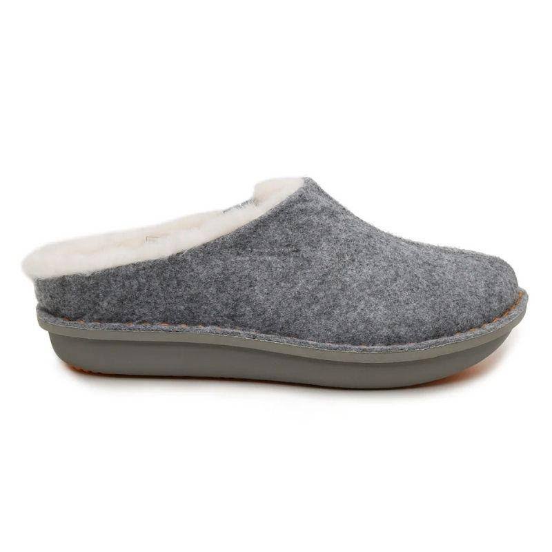 Clarks Womens Step Flow Clog | Tootsies Shoe Market grey-felt / M / 6 YEE4_Z3RJA29