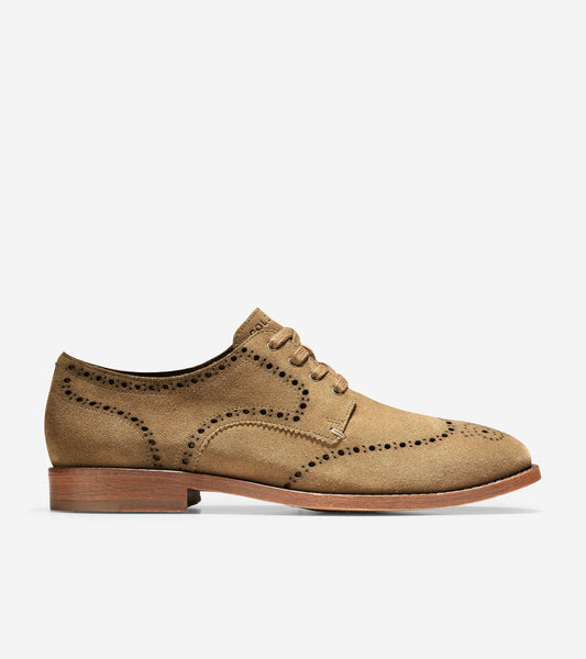 Cole Haan Feathercraft Grand Blucher Oxford | Mens | Grey | Size 12 | Oxfords | Wingtip FEA0_C2ESM89