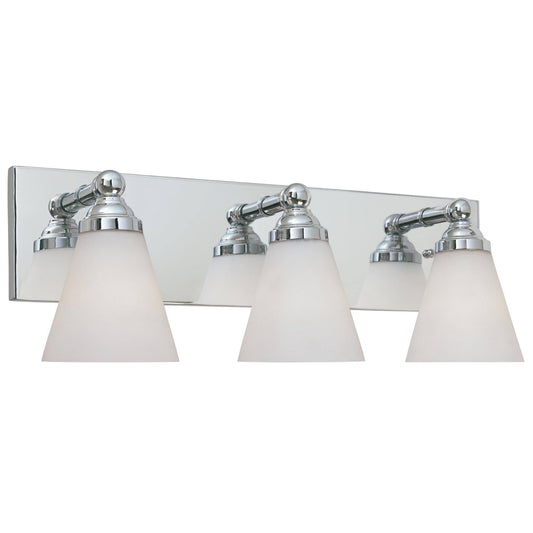 Designers Fountain Hudson 3 Light Bath Bar - Chrome 6493-CH WSG5_B3ENW98