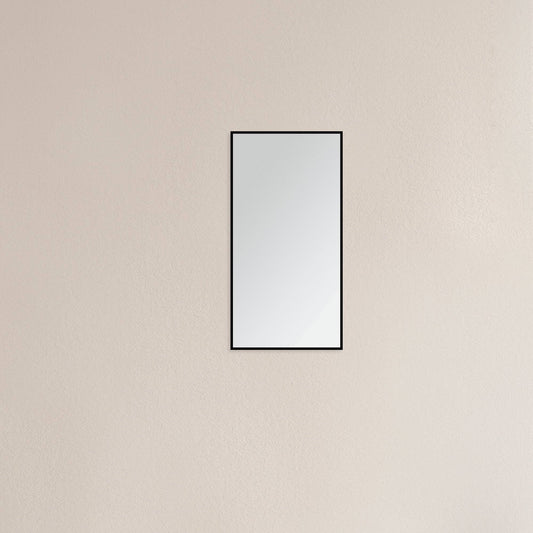 Catton Mirror - Rectangle 32x22 High - 16x22W x 32x22H x 1x22D - Black YAO6_Y4SPJ33