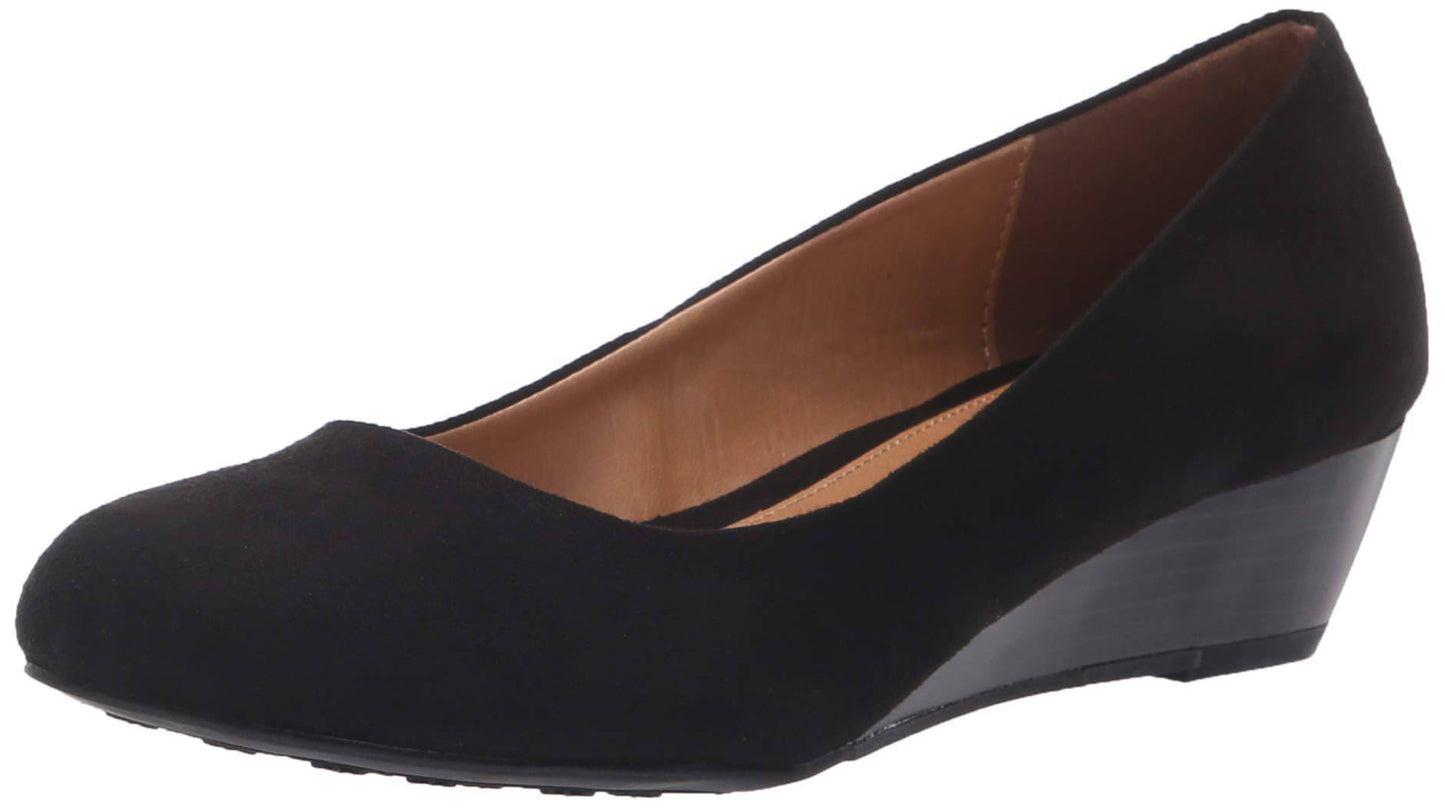 CL by Laundry Marcie Wedge Pump - Womens - Black XSZ3_N8UPI75